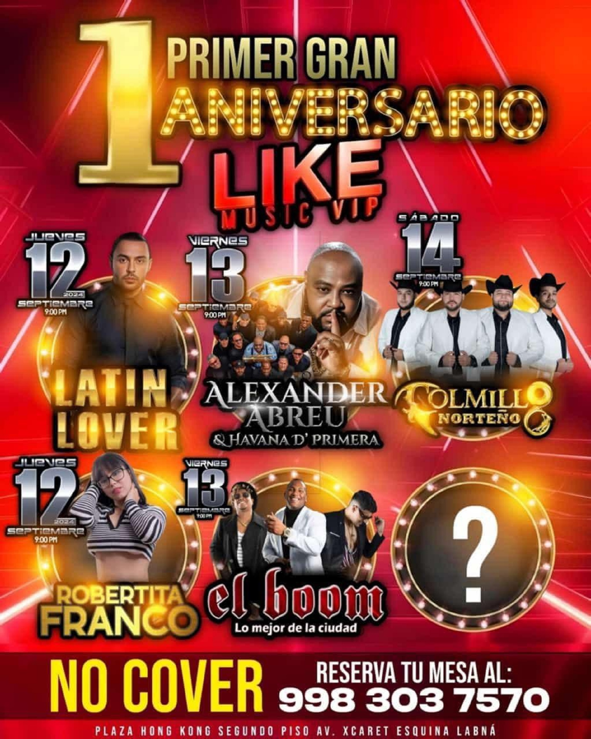 Aniversario Like Music 2